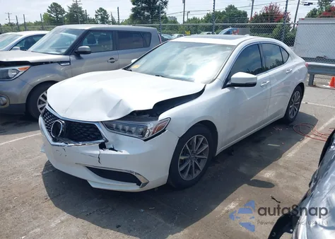 2020 Acura Tlx Standard from USA, damaged, VIN 19UUB1F35LA006282